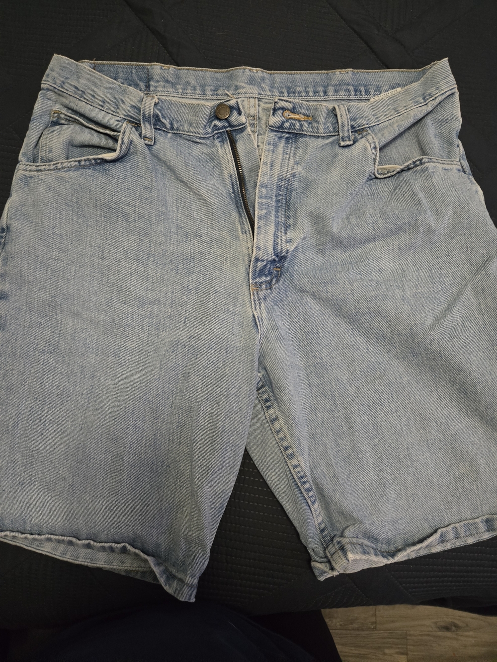 Wrangler Men's Light Blue Denim Shorts